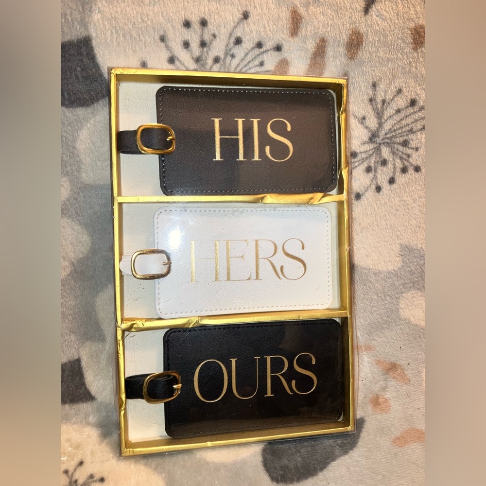 Luggage Tags Set NWT
